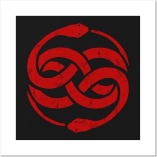 The NeverEnding Story Snake Symbol Posters and Art